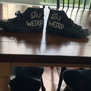 High tops from hot topic worn twice